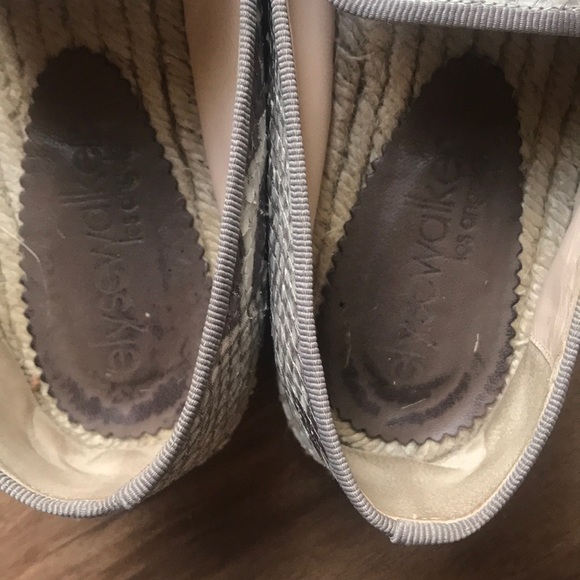 Elyse Walker womens Dee Snakeskin Espadrilles - Picture 7 of 7